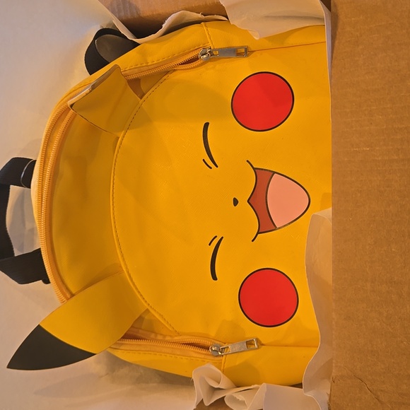 Pokemon Pikachu Backpack NWOT - Picture 7 of 8